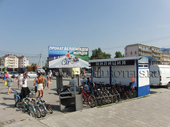 Витязево прокат велосипедов (Паралия)