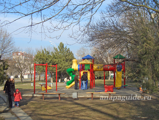 Анапа детские площадка